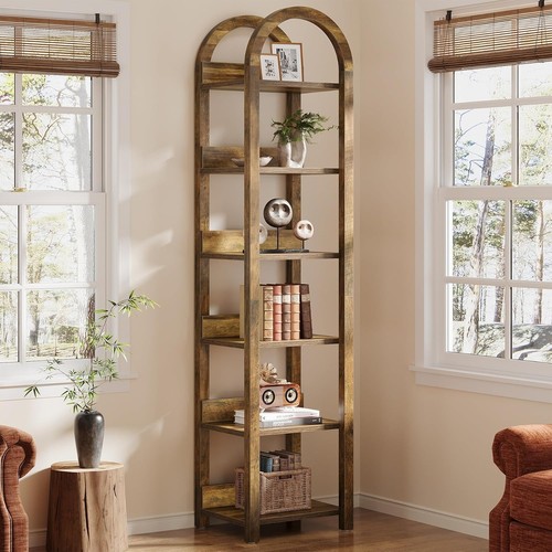 Tier narrow bookshelf 71 - 6-tier, 71"