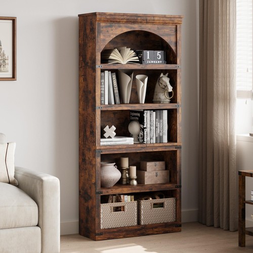 Open shelf bookshelf - open, tall
