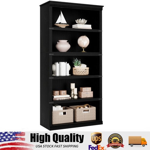 Tier farmhouse bookcase - bookcase,, 67"